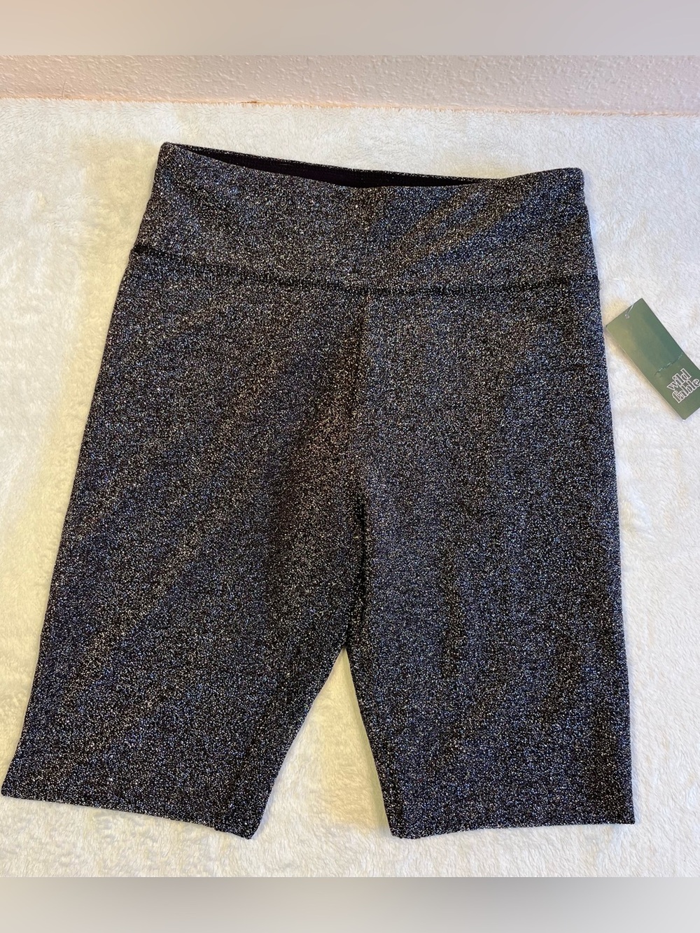 wild fable Sparkle Black High-Waist Leggings - Picture 7 of 11